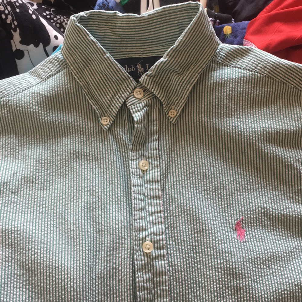 Polo Ralph Lauren seersucker shirt